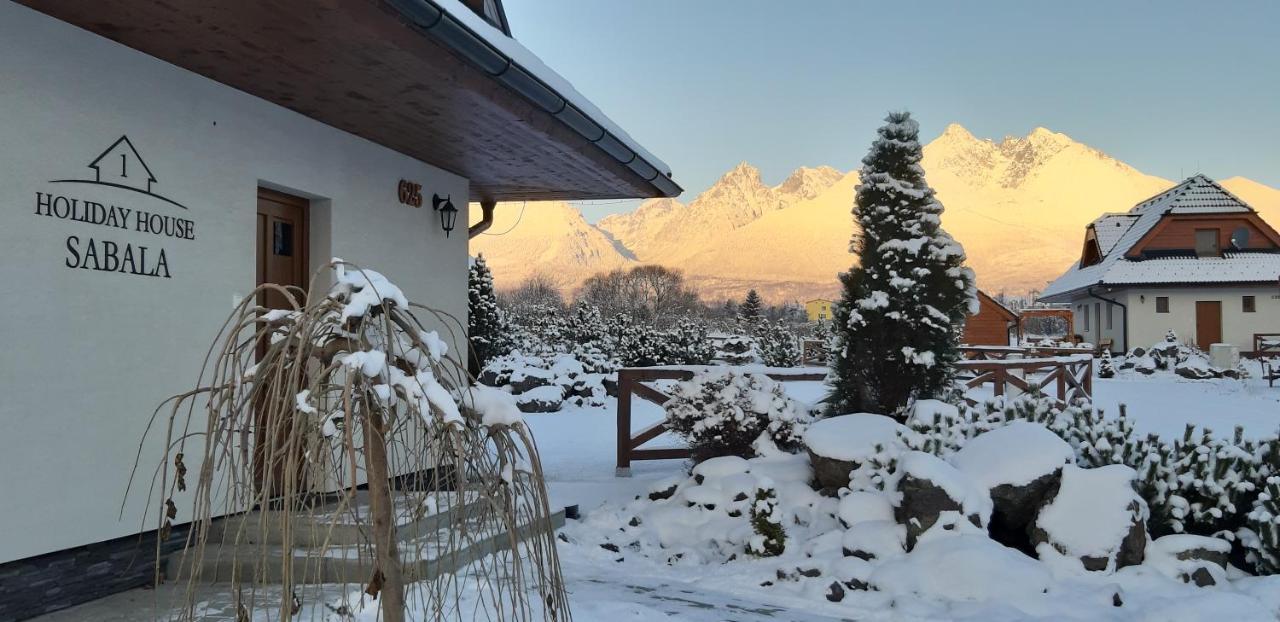 Holiday House Sabala 1 Stará Lesná Екстериор снимка